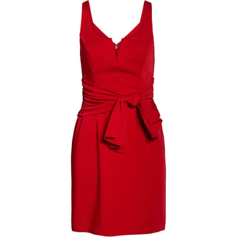 Harlyn Tie Waist A-Line midi Dress, Size medium NWT